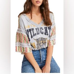 We the Free - Free People Oversized Graphic T Shirt